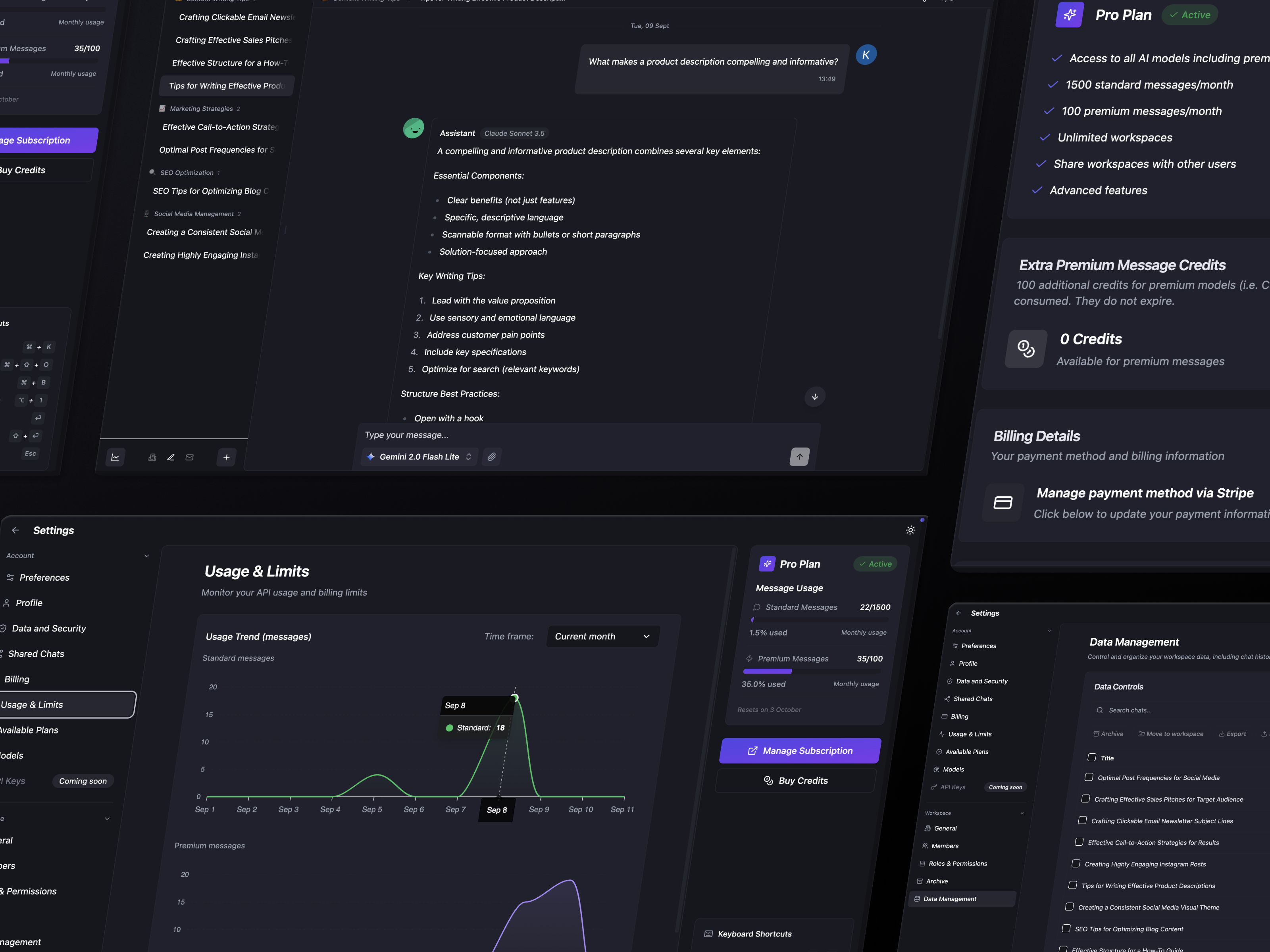 Mantle Chat screenshot 1