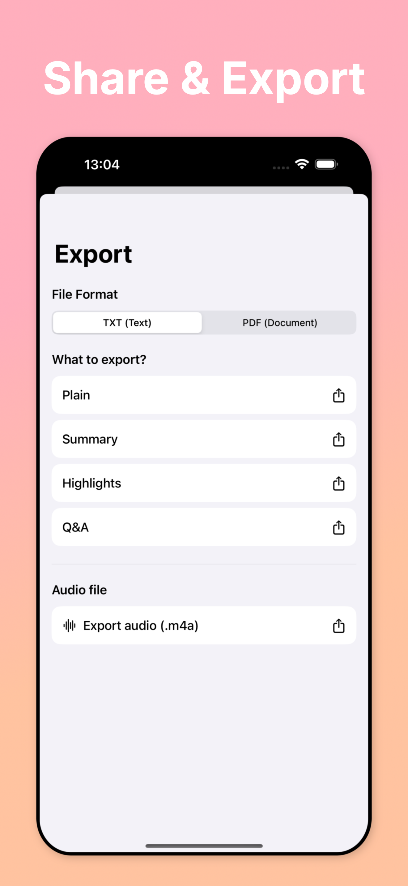 Transcribe | AI screenshot 7