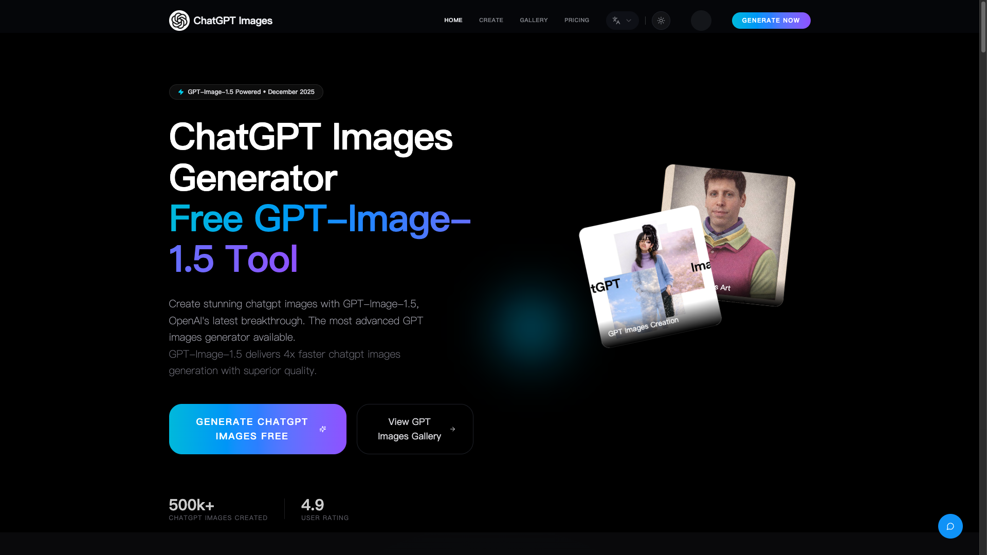 ChatGPT Images screenshot 2