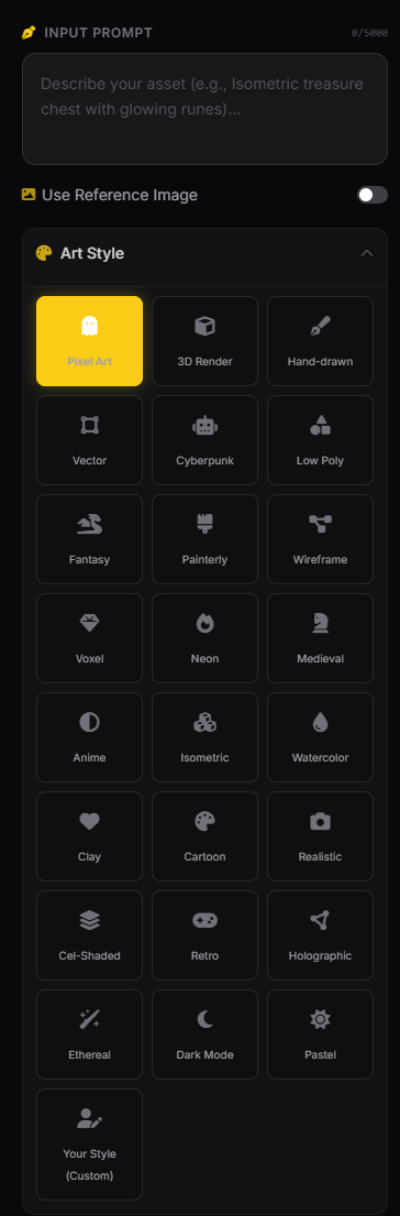 Game Assets Generator screenshot 1