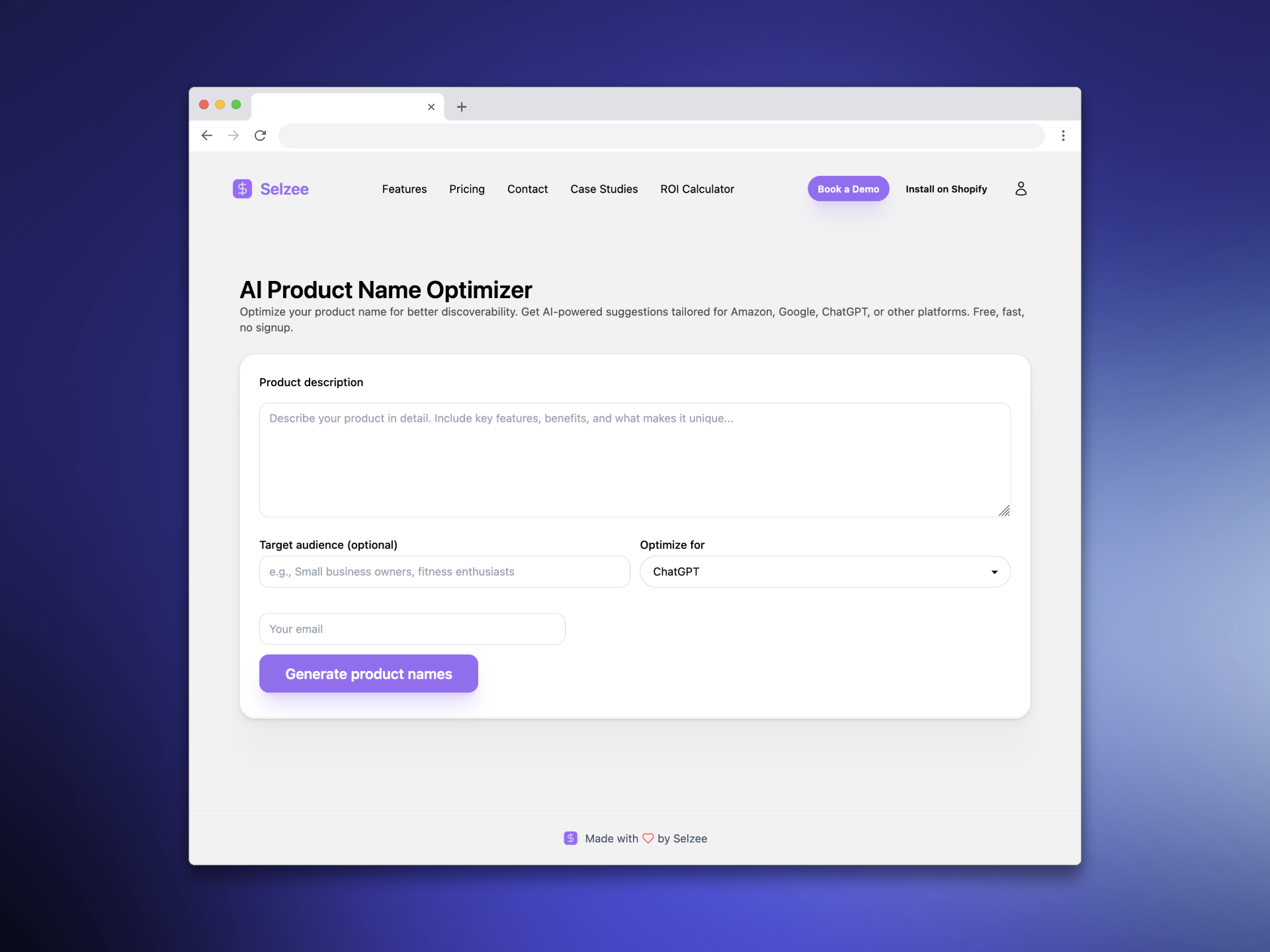 Product Name Optimizer screenshot 1