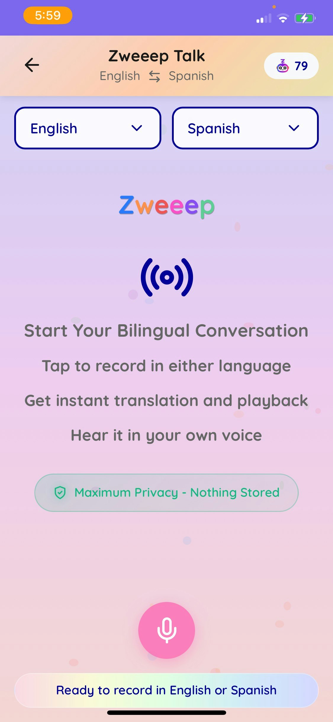 Zweeep screenshot 3