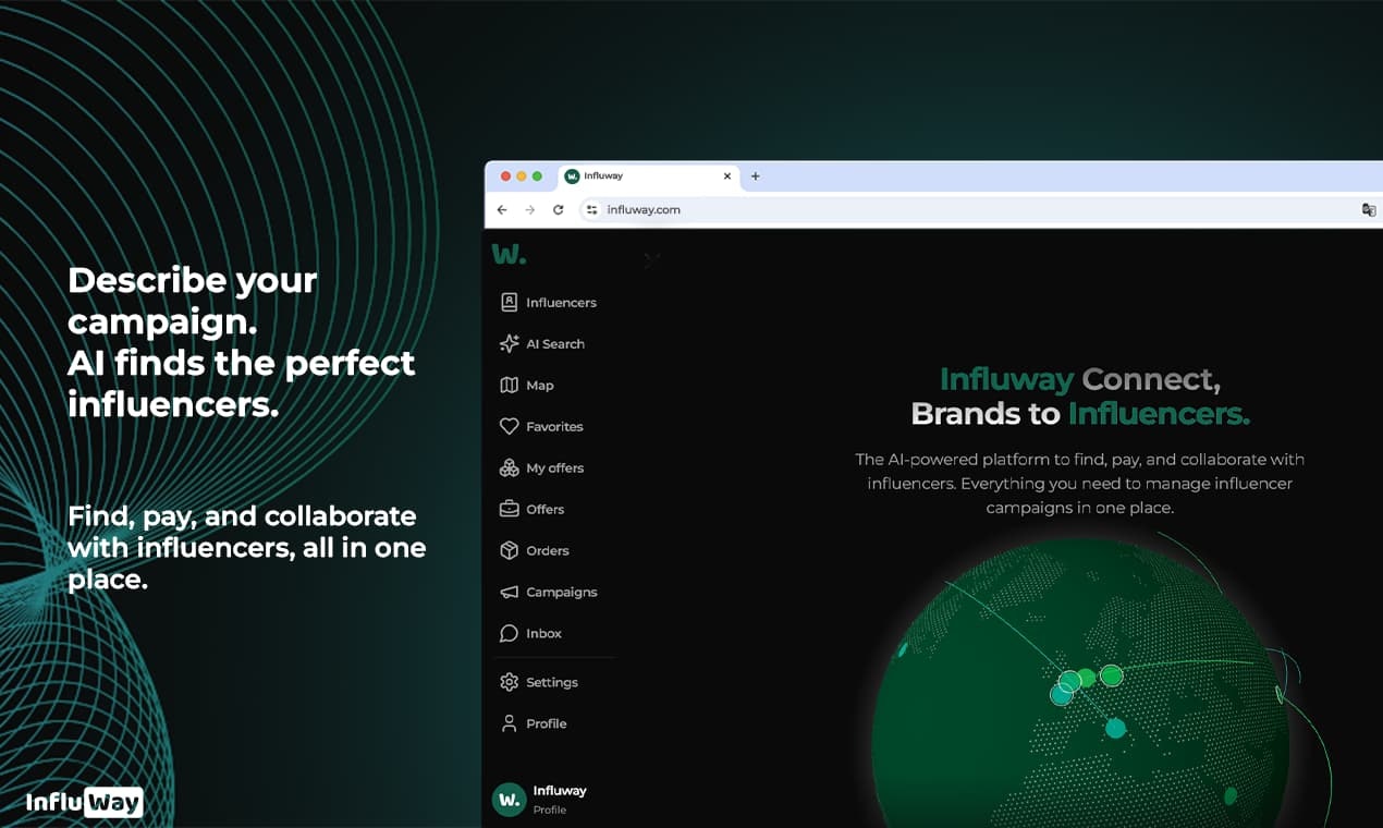 Influway screenshot 1