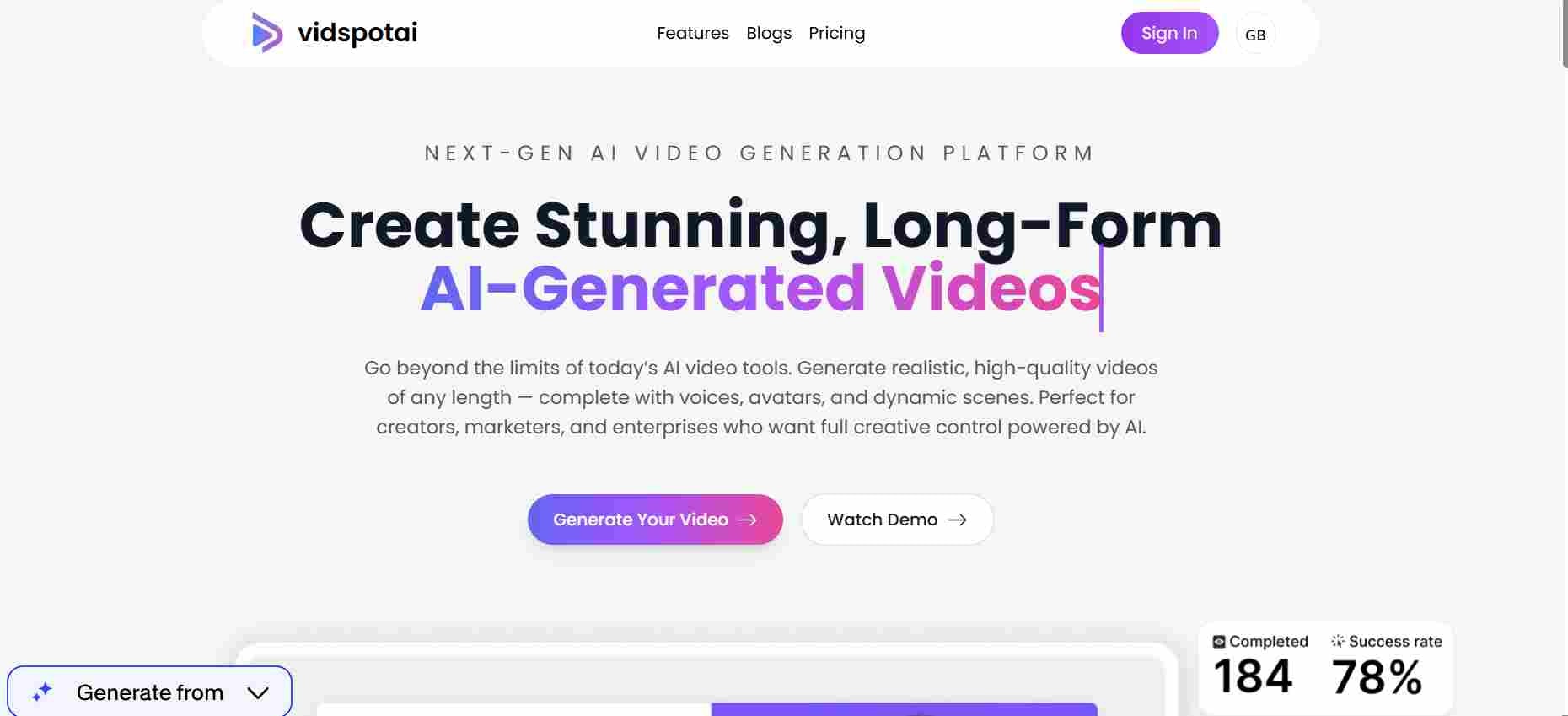 Vid Spot AI screenshot 1