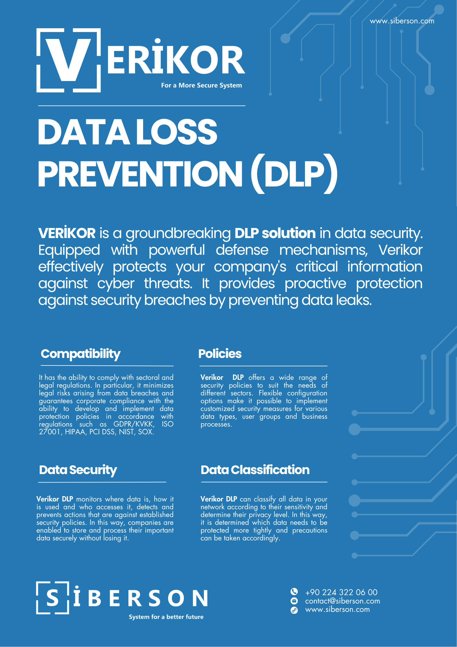 Verikor DLP screenshot 3