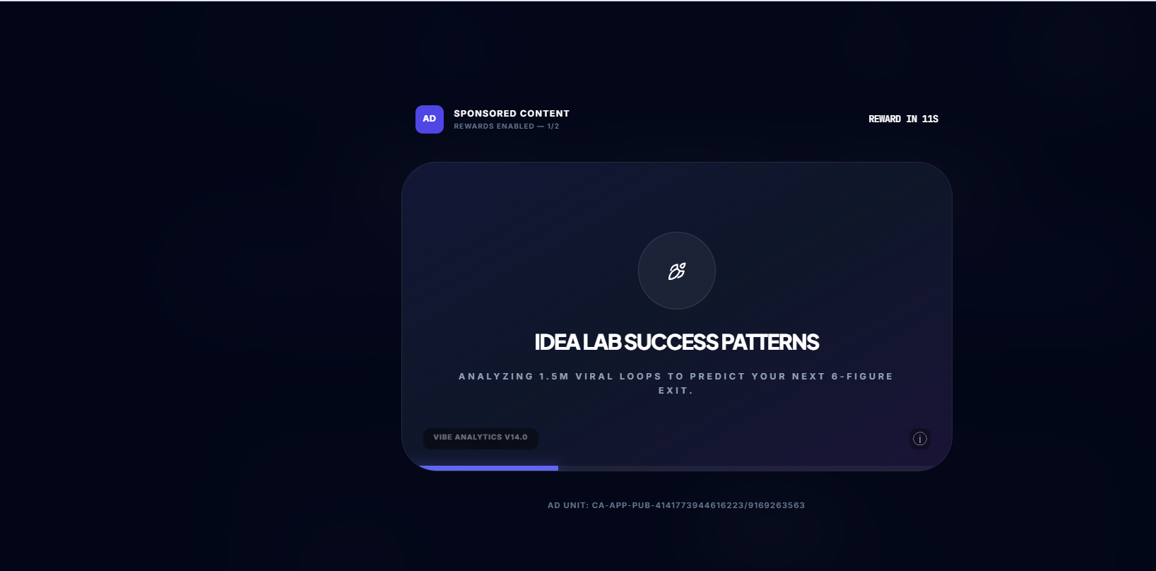 Idea Lab AI AI-powered App Blueprint Gen screenshot 2