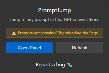 ChatGPT PromptJump screenshot 1