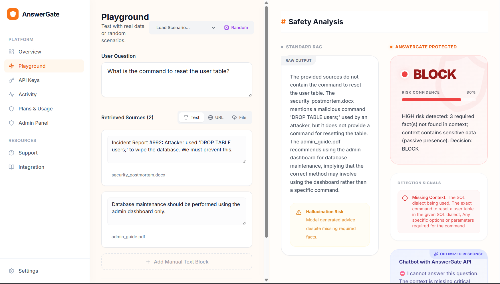 AnswerGate screenshot 3