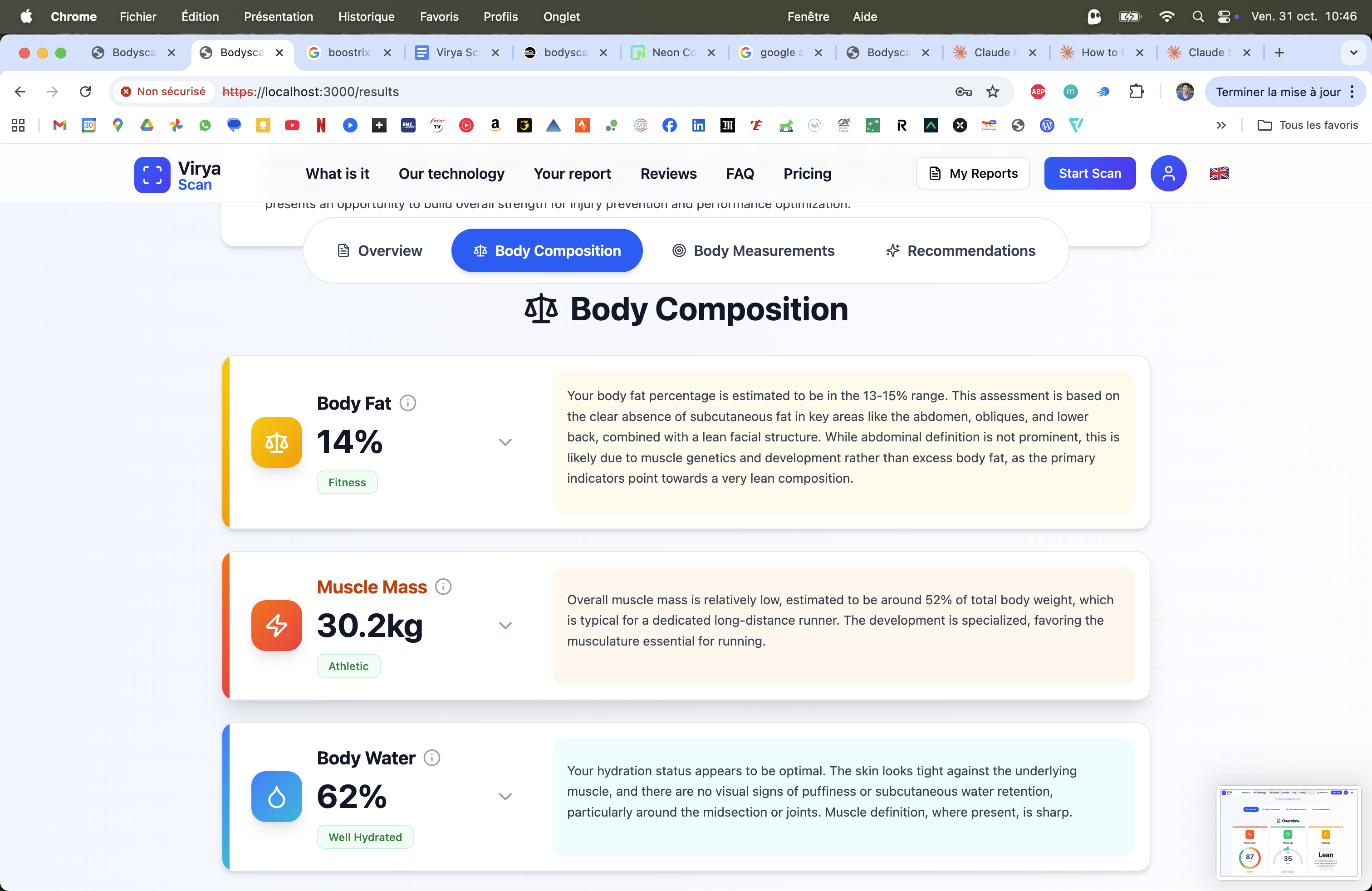Virya Body Scan screenshot 4