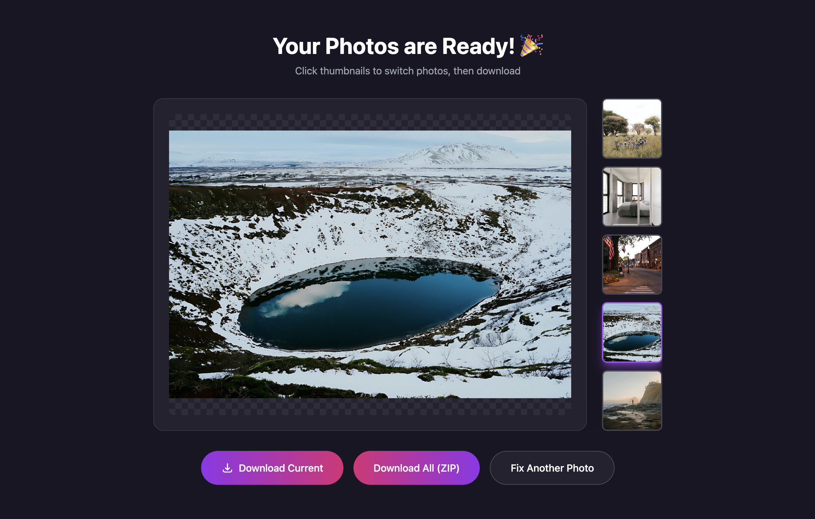 FixBlur - AI Photo Restoration screenshot 2