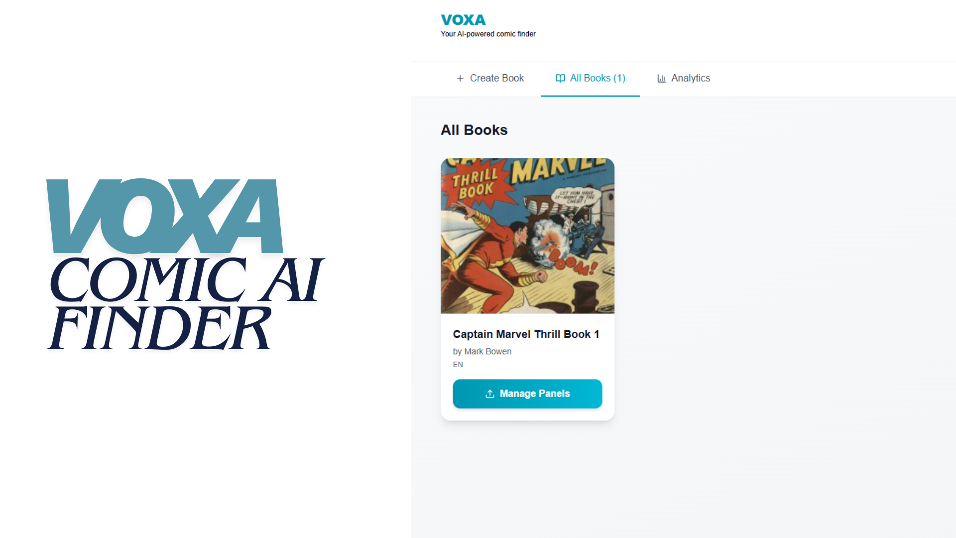 VOXA [ Your AI-Powered Comic Finder ] screenshot 2