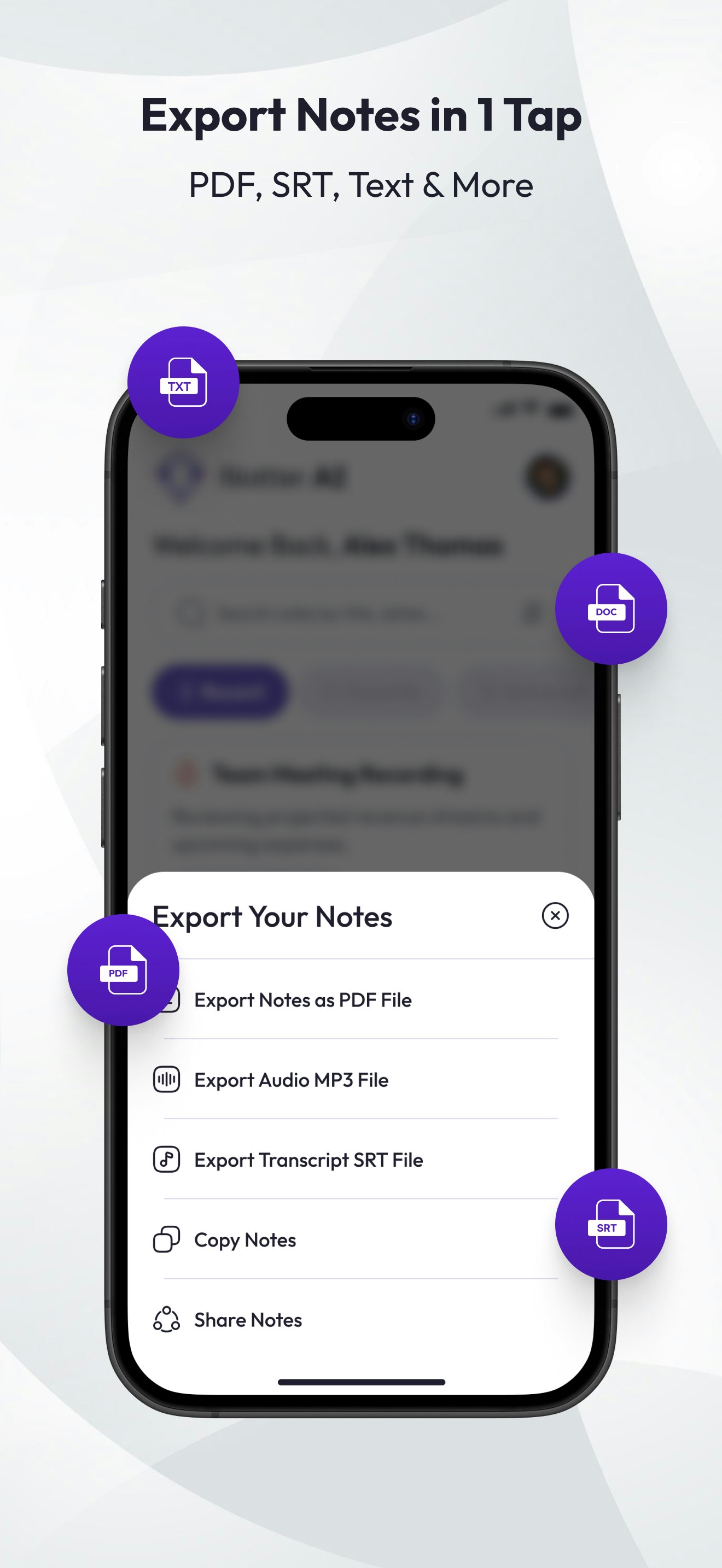 NotterAI - AI Note Taker screenshot 6