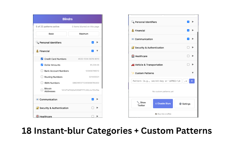 Blindrs screenshot 2