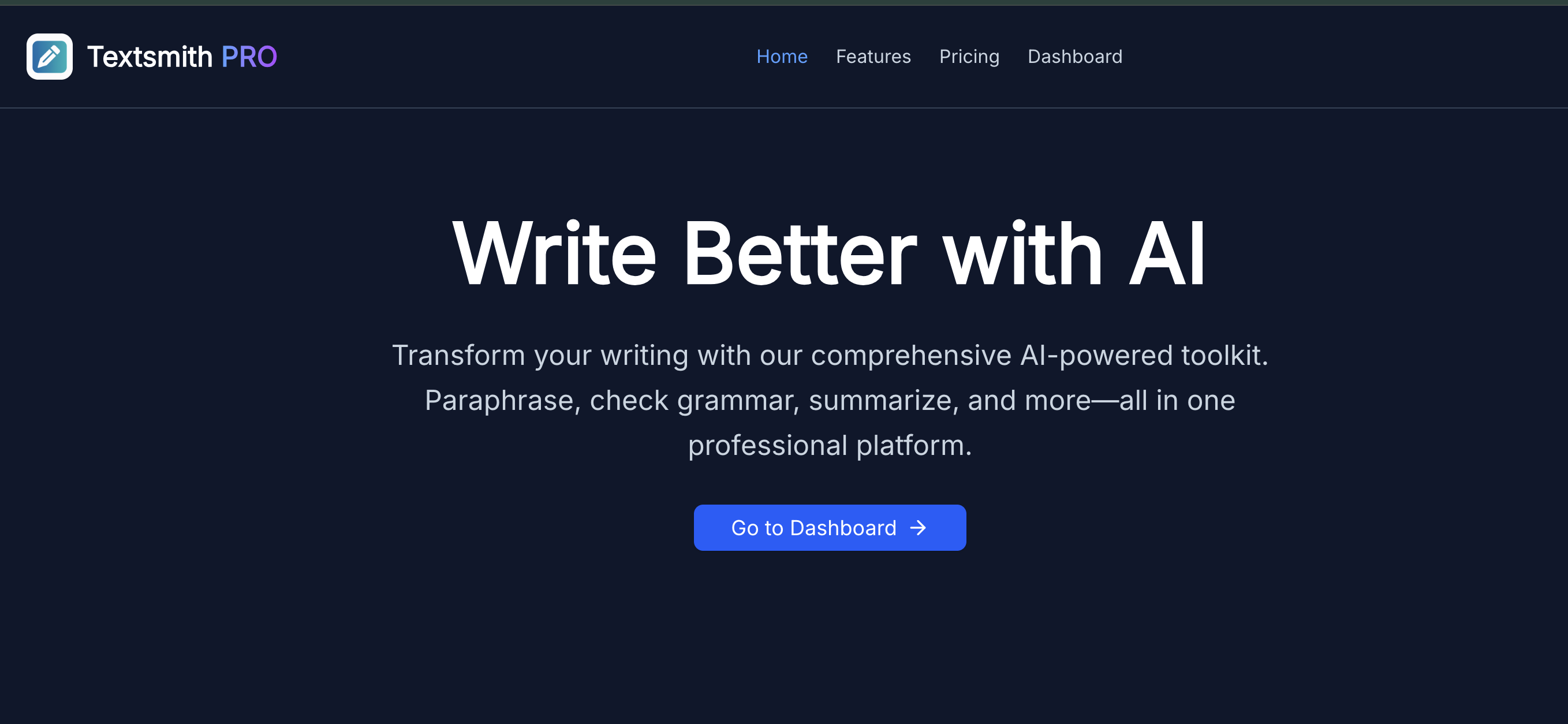 Textsmith PRO - Write Better with AI screenshot 1