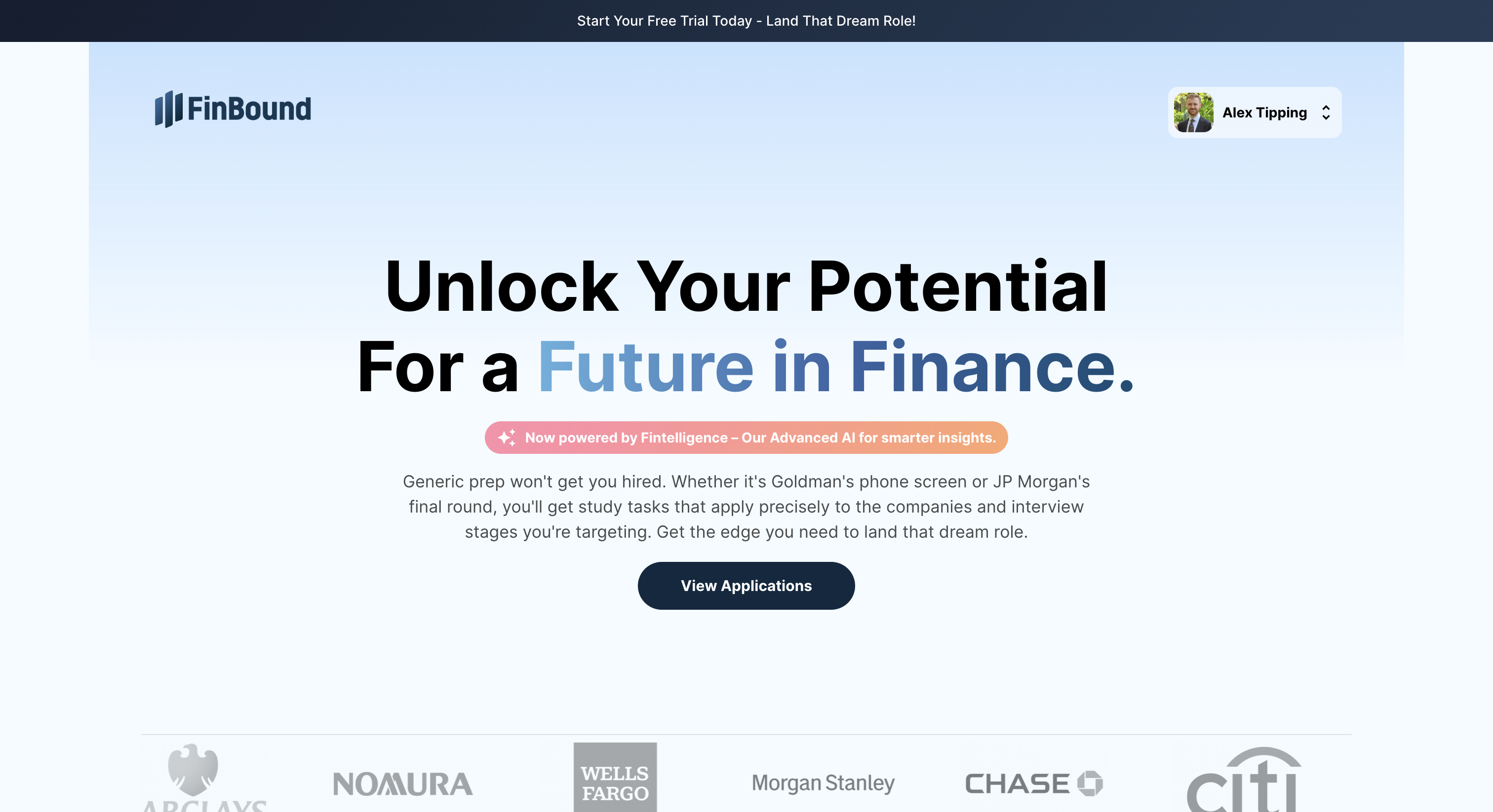 FinBound screenshot 1