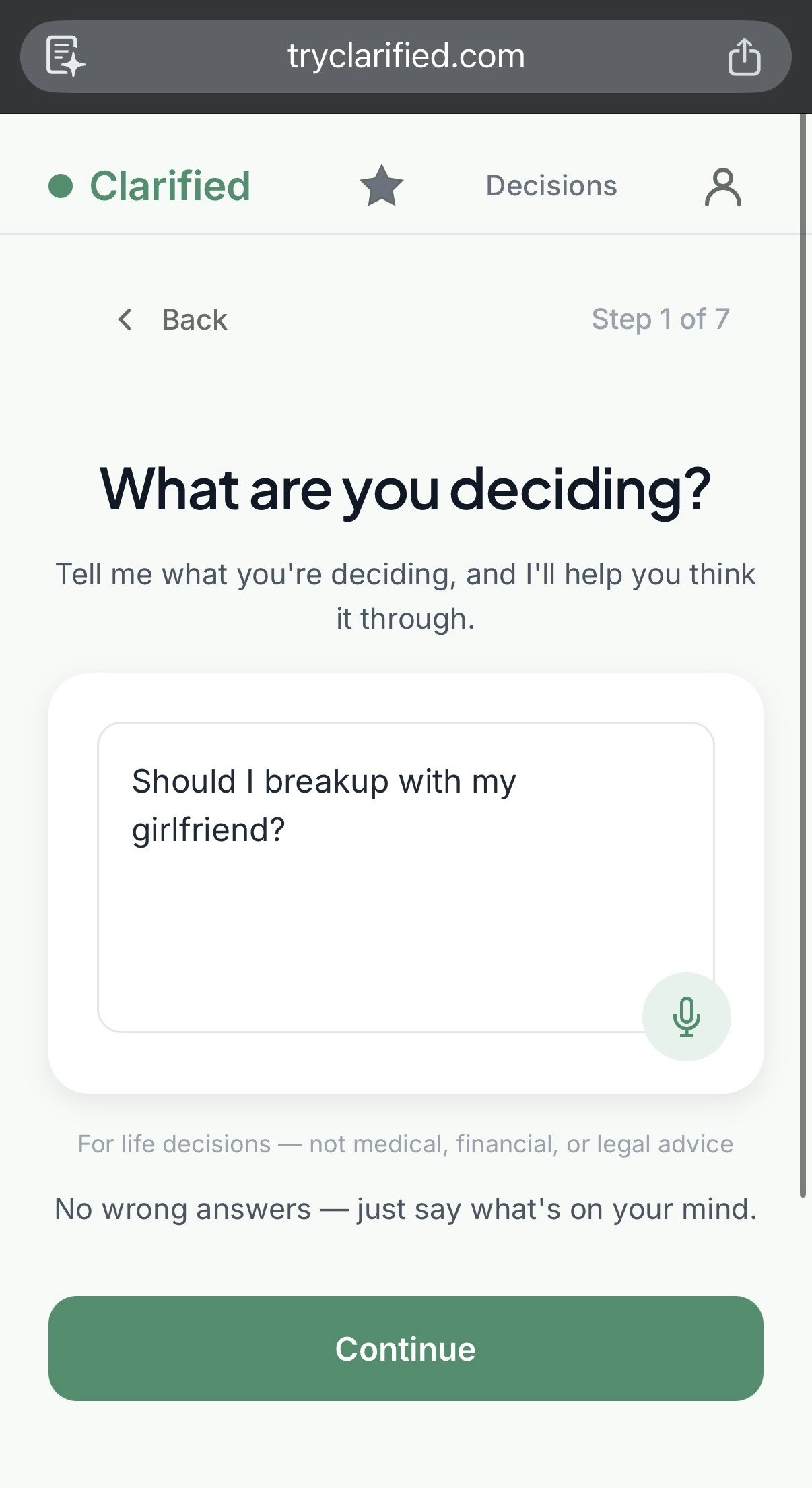 Clarified — Stop overthinking screenshot 4