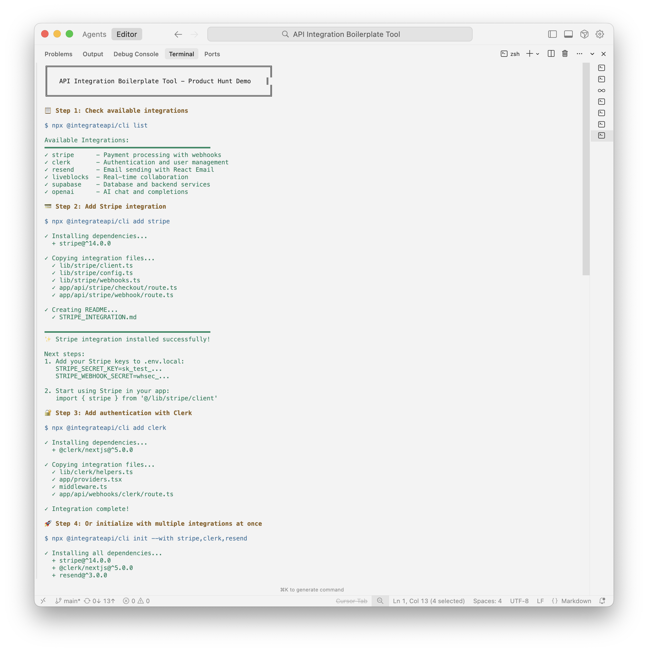 IntegrateAPI screenshot 3