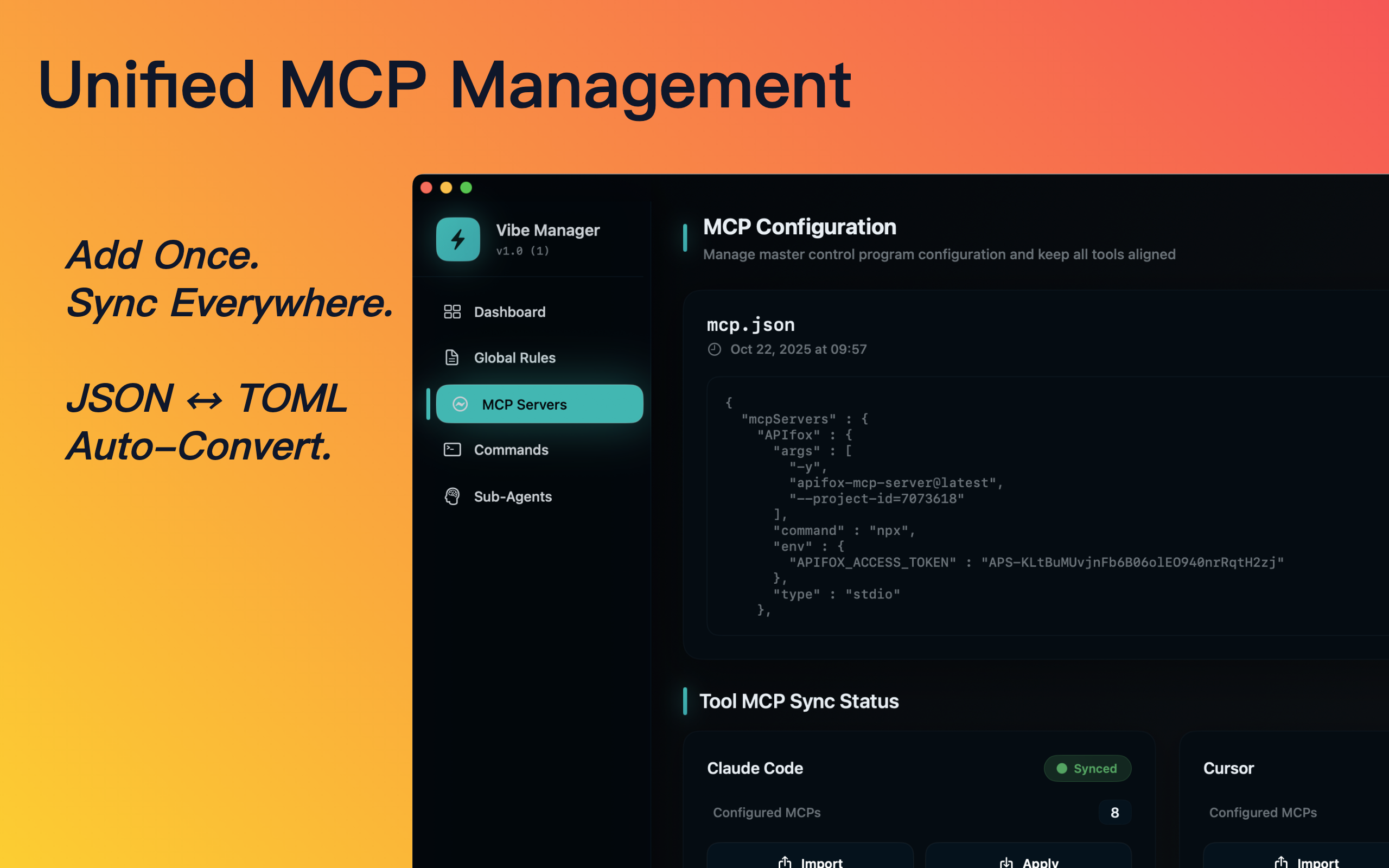 Vibe Manager screenshot 3