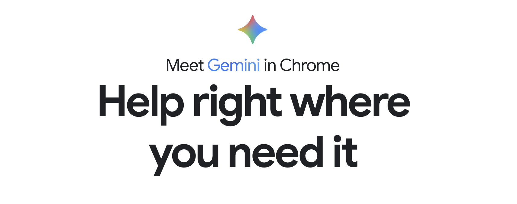 Google Gemini in Chrome screenshot 1