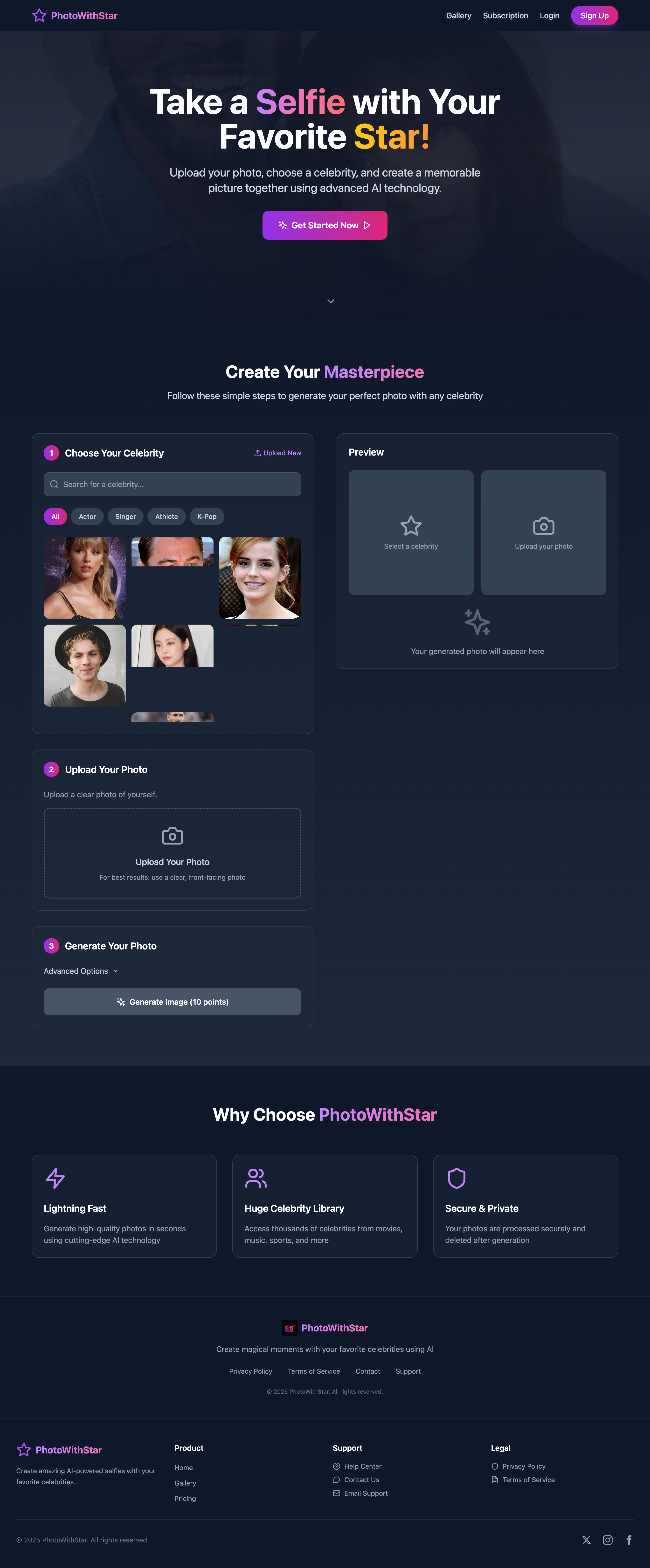 PhotoWithStar screenshot 3