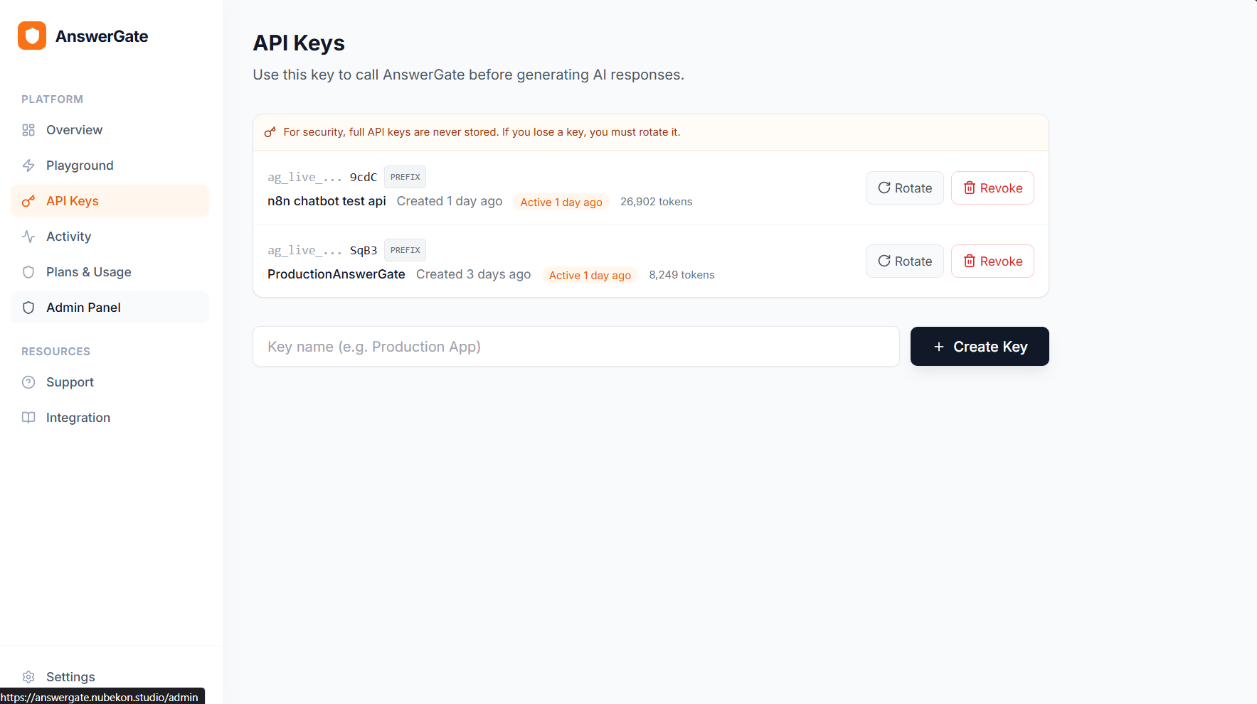 AnswerGate screenshot 5