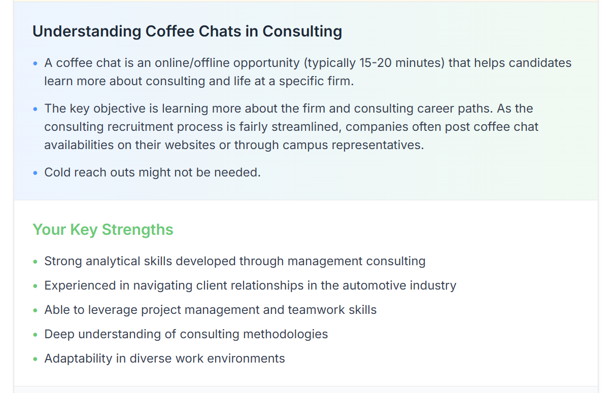 Coffee-Chat Copilot screenshot 2