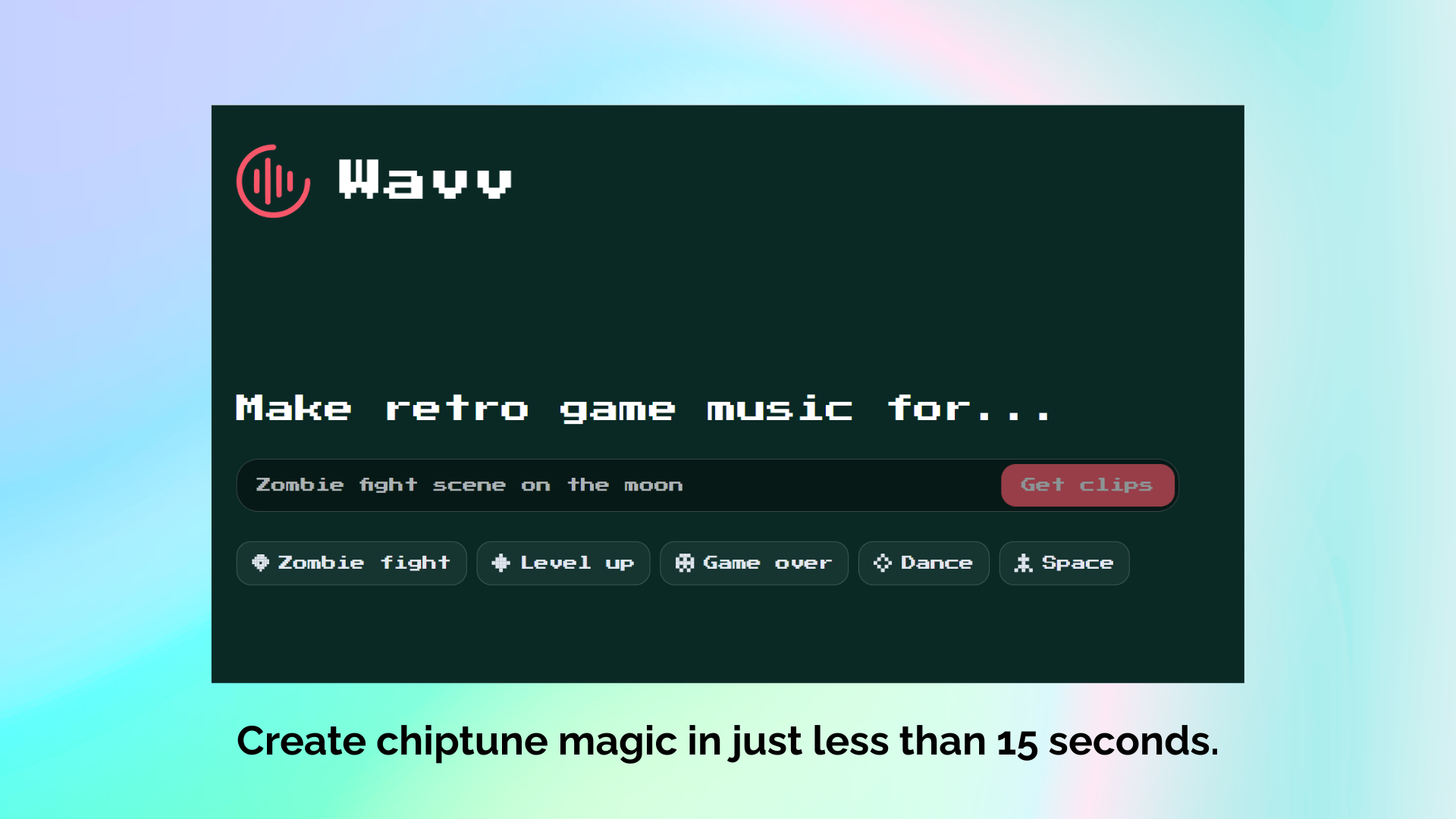 Wavv: 8-bit AI Music screenshot 4