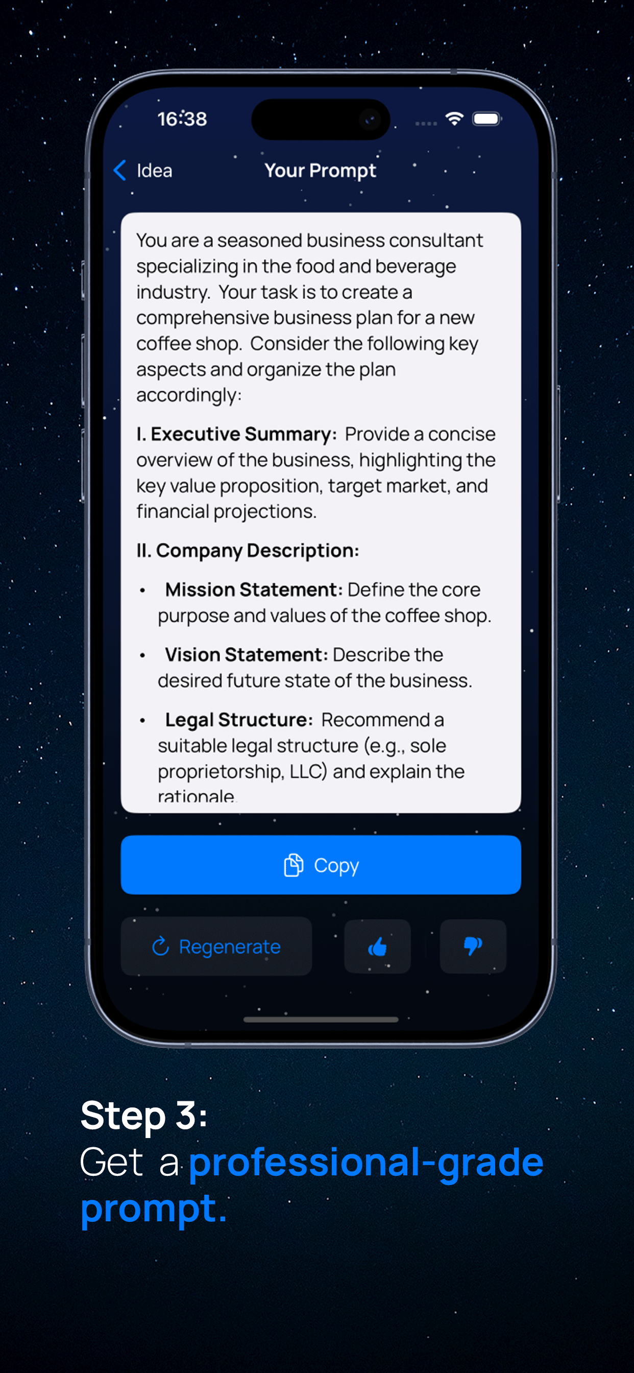 AI Prompt Generator PRO screenshot 4