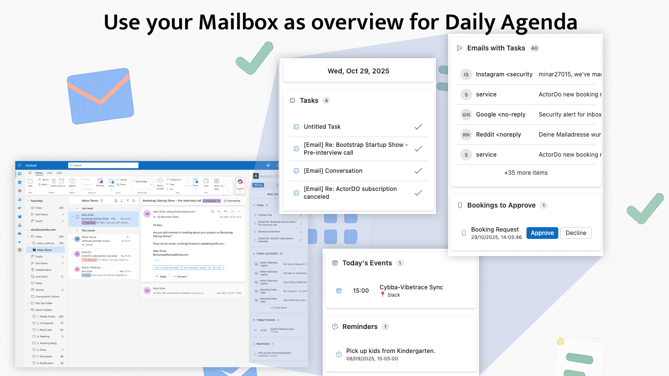 ActorDO for Outlook screenshot 4