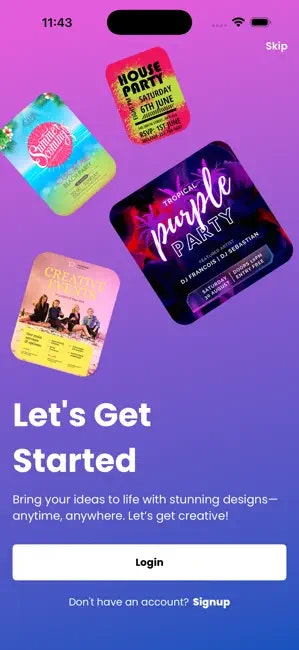 DrawPost - AI Poster Maker screenshot 1