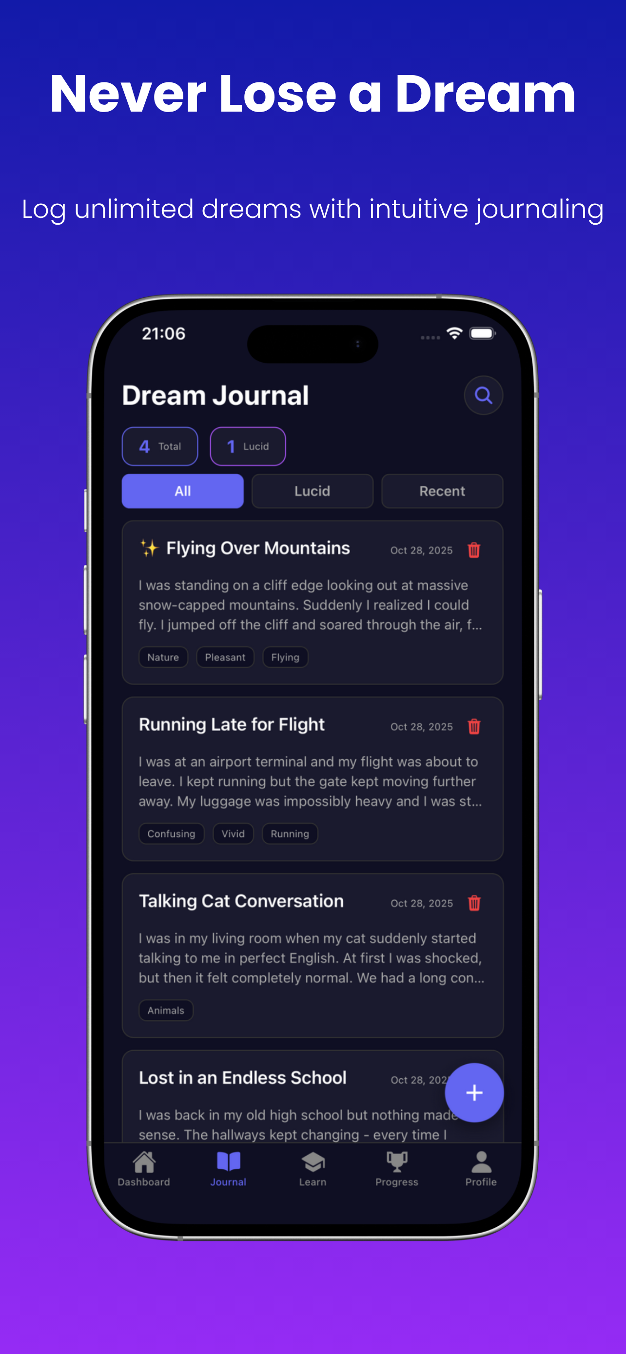 Dream Pilot - AI Journal screenshot 2