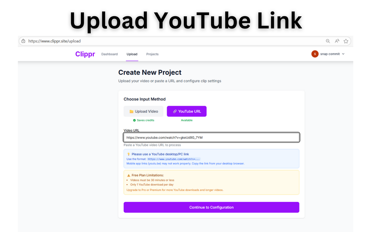 Clippr screenshot 2