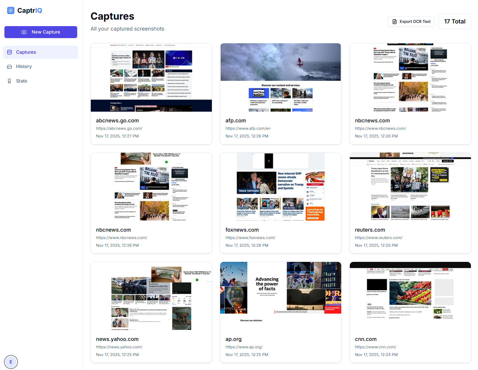 CaptrIQ screenshot 3