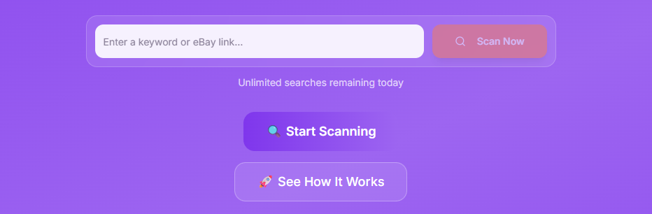 Flipr - Instant eBay Deals with AI screenshot 1