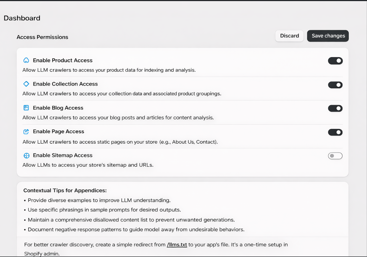 Lumos: AI SEO and llms.txt screenshot 1