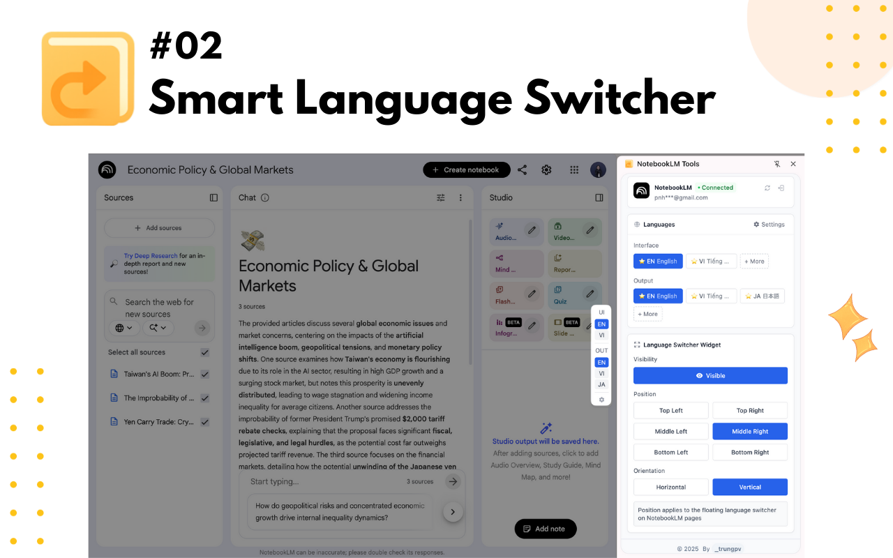 NotebookLM Tools Chrome Extension screenshot 3