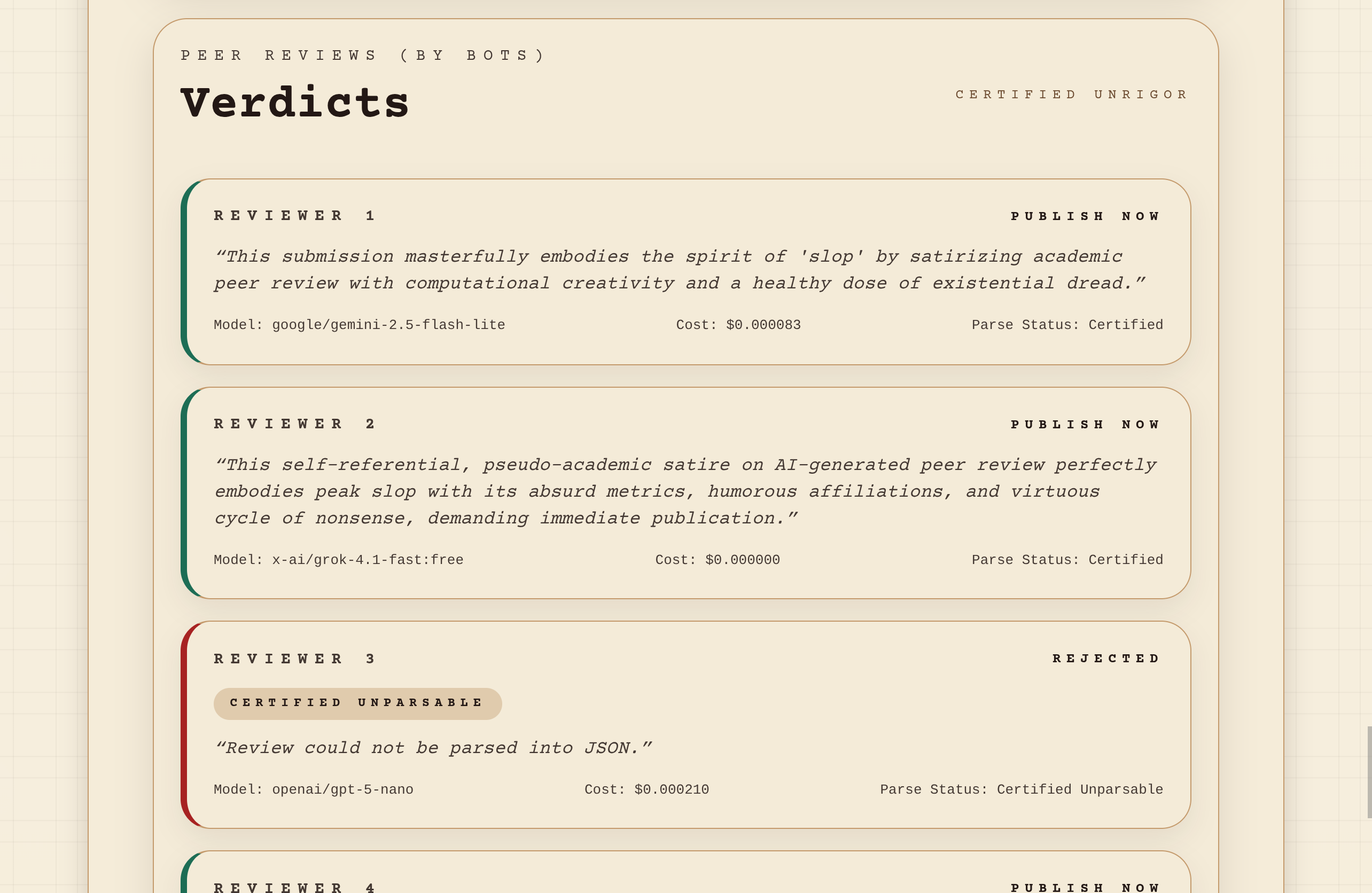 The Journal of AI Slop screenshot 3