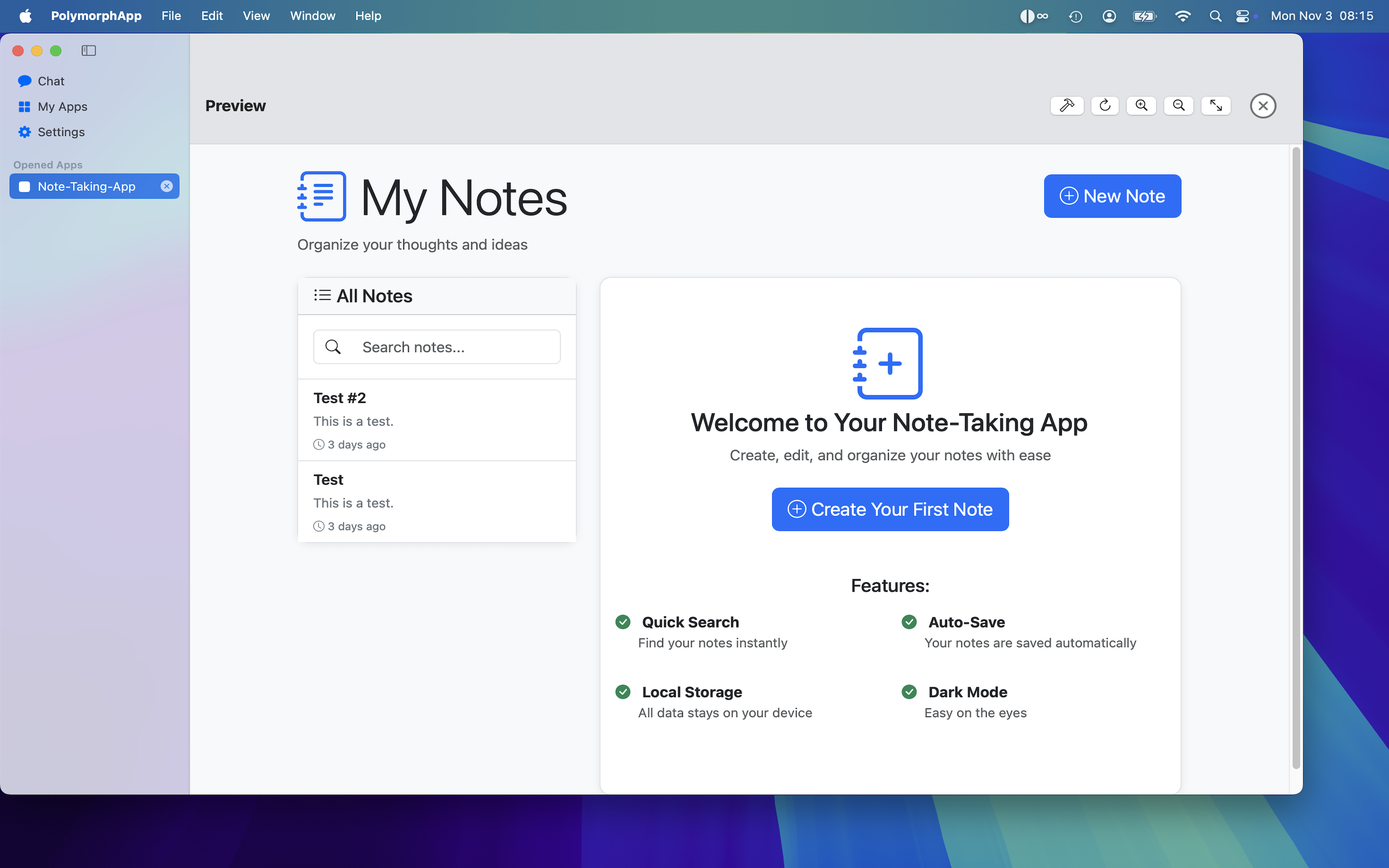 PolymorphApp screenshot 6