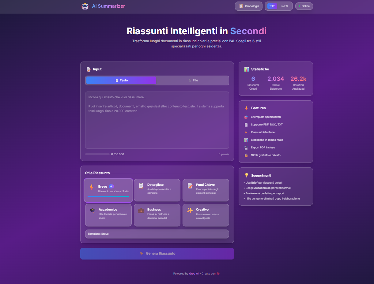 AI Summarizer screenshot 5