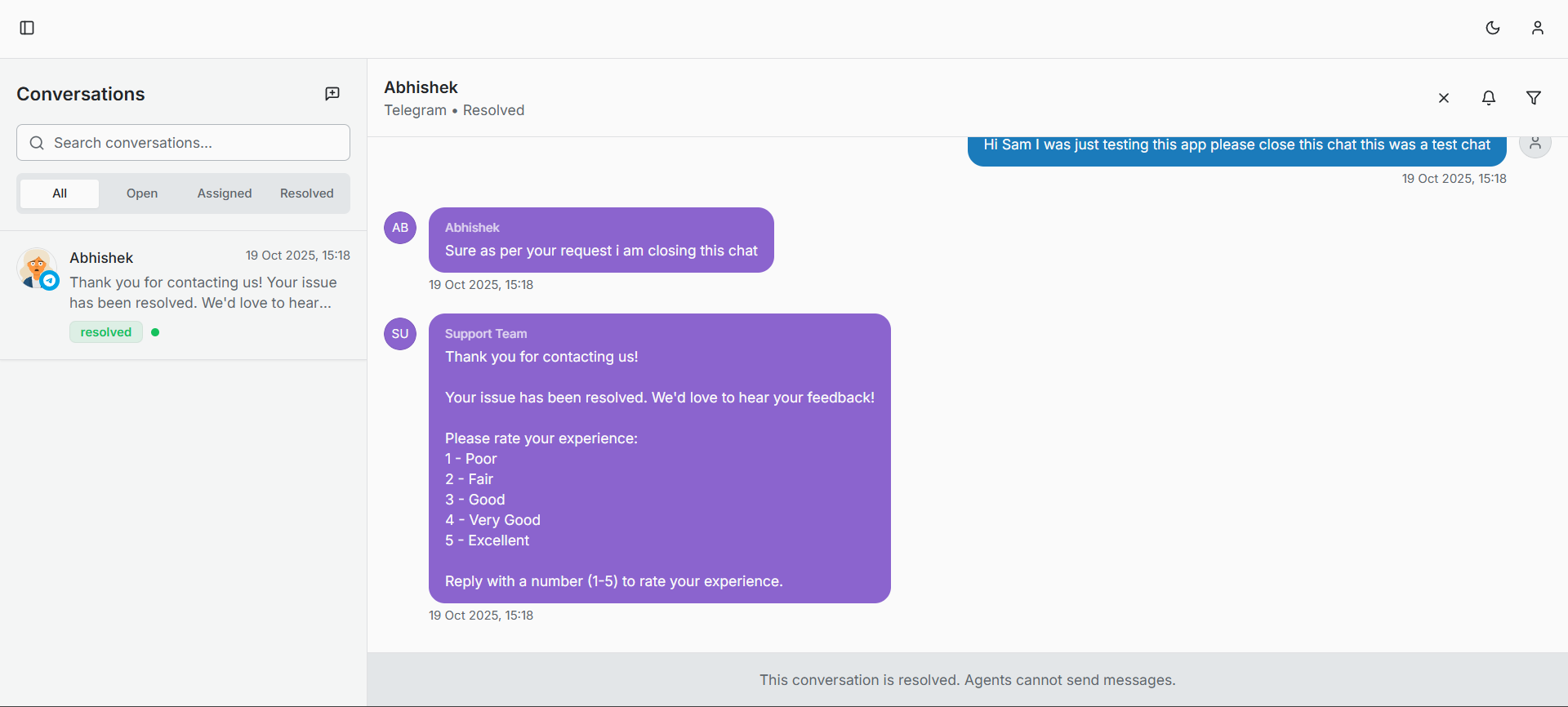 AI + Human Omnichannel CX Platform screenshot 5