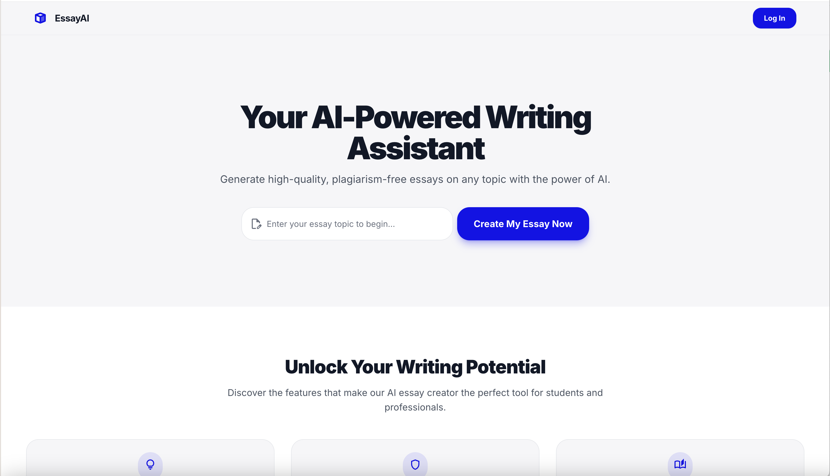 AI Essay screenshot 1