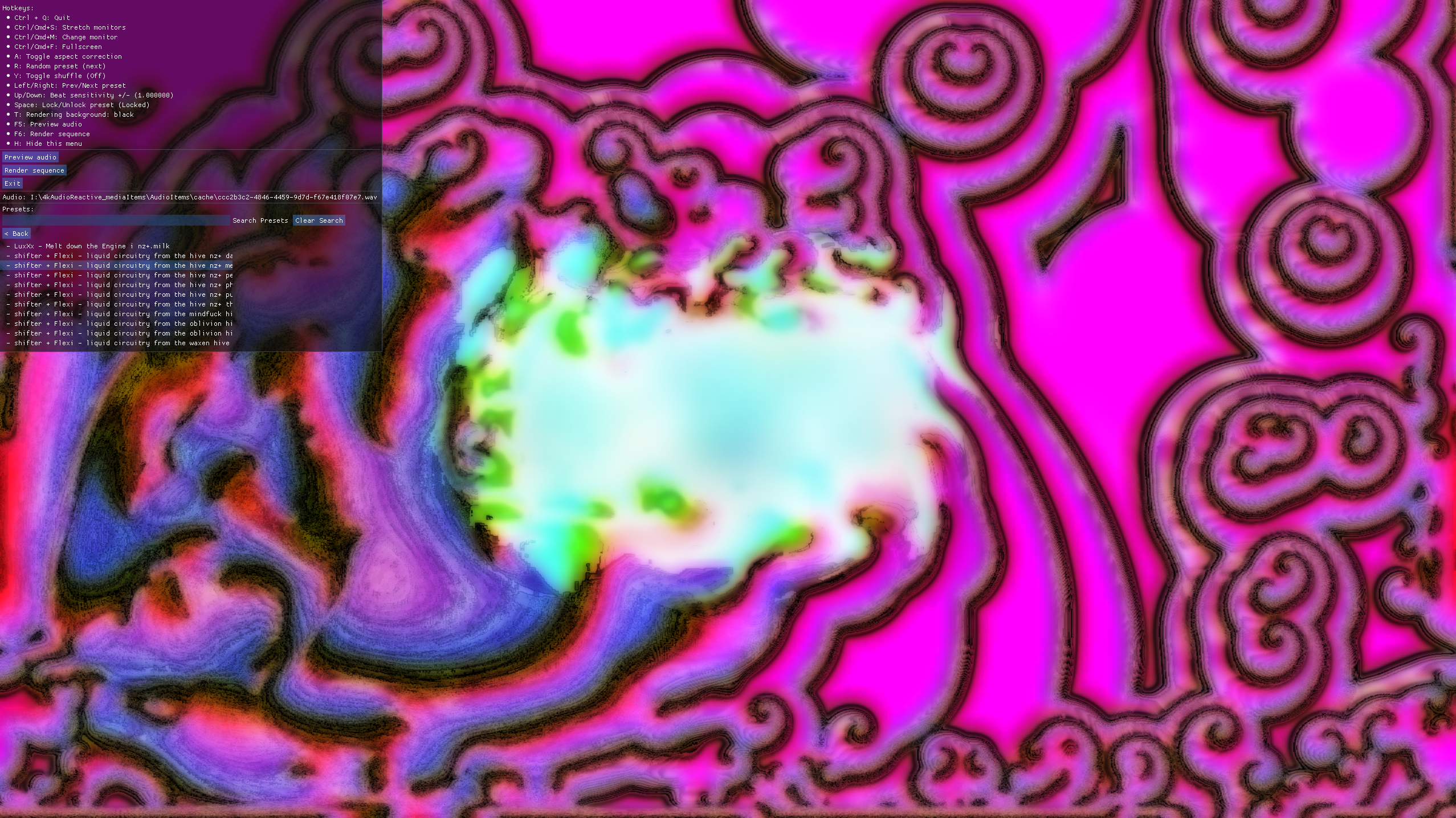 Lyric Video Studio - w/MilkDrop presets screenshot 2