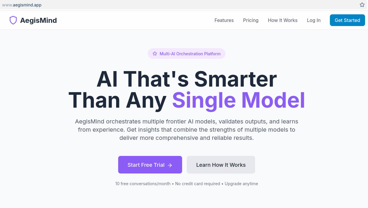 AegisMind screenshot 1