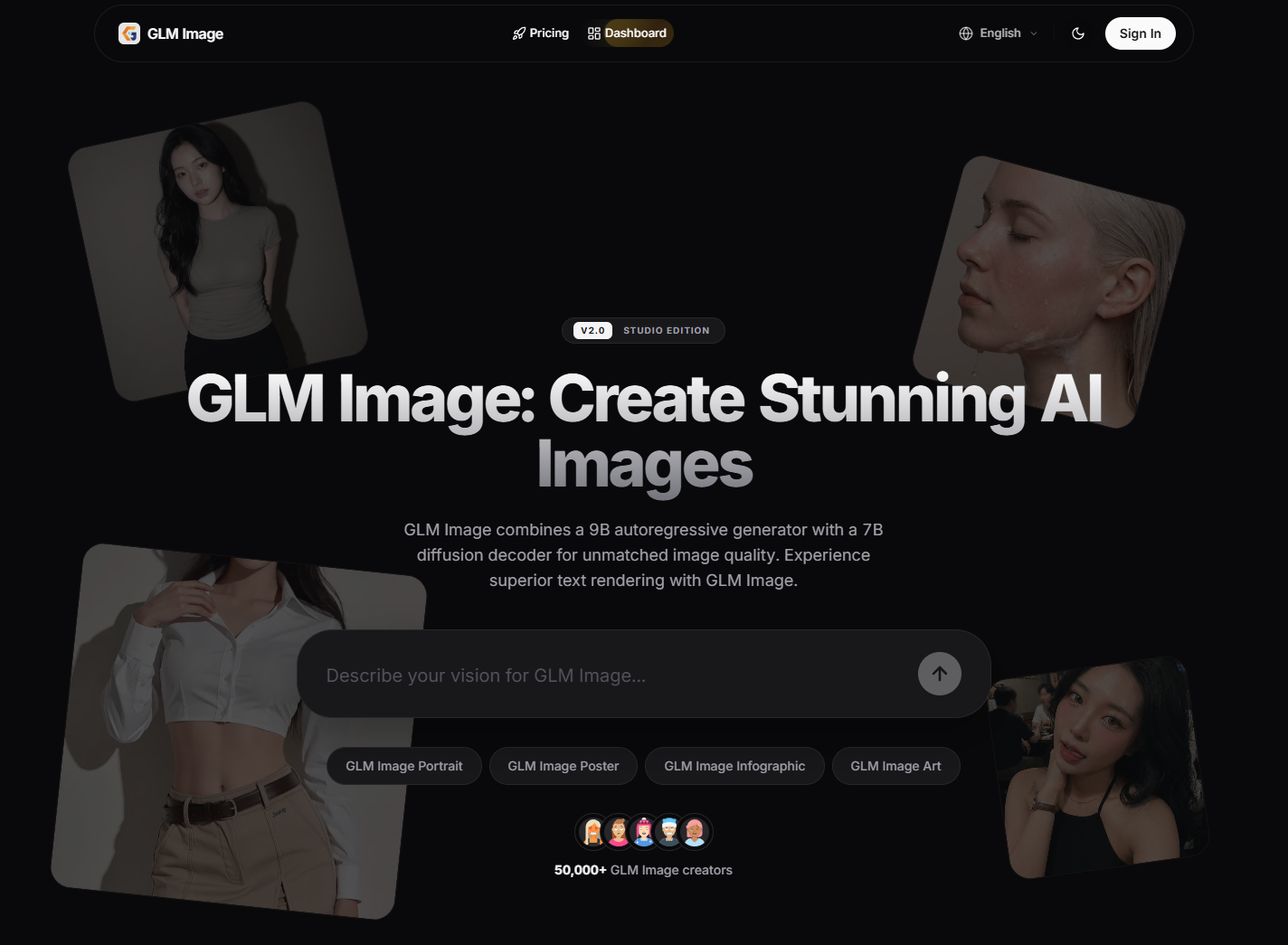 GLM Image screenshot 1
