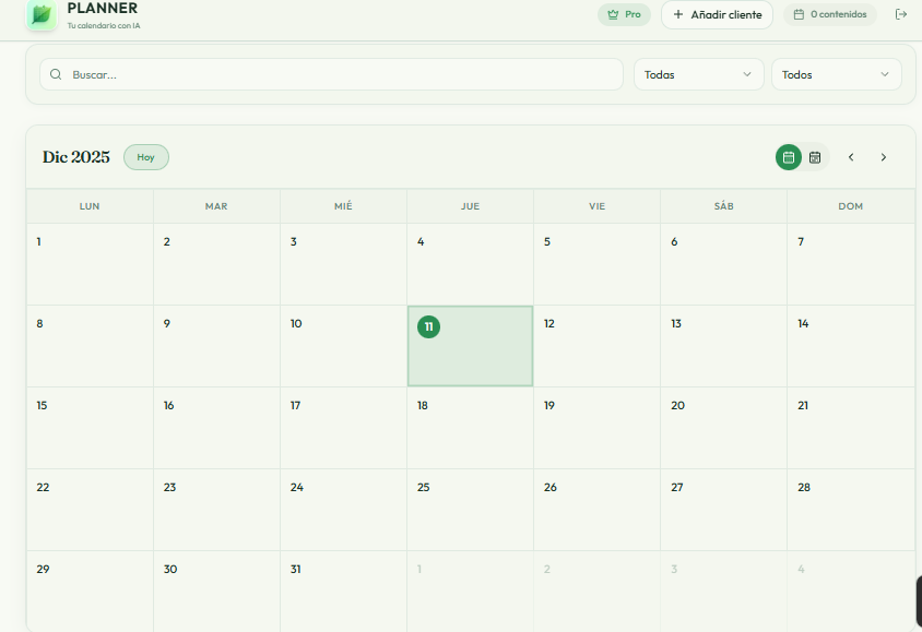 RRSS PLANNER screenshot 4