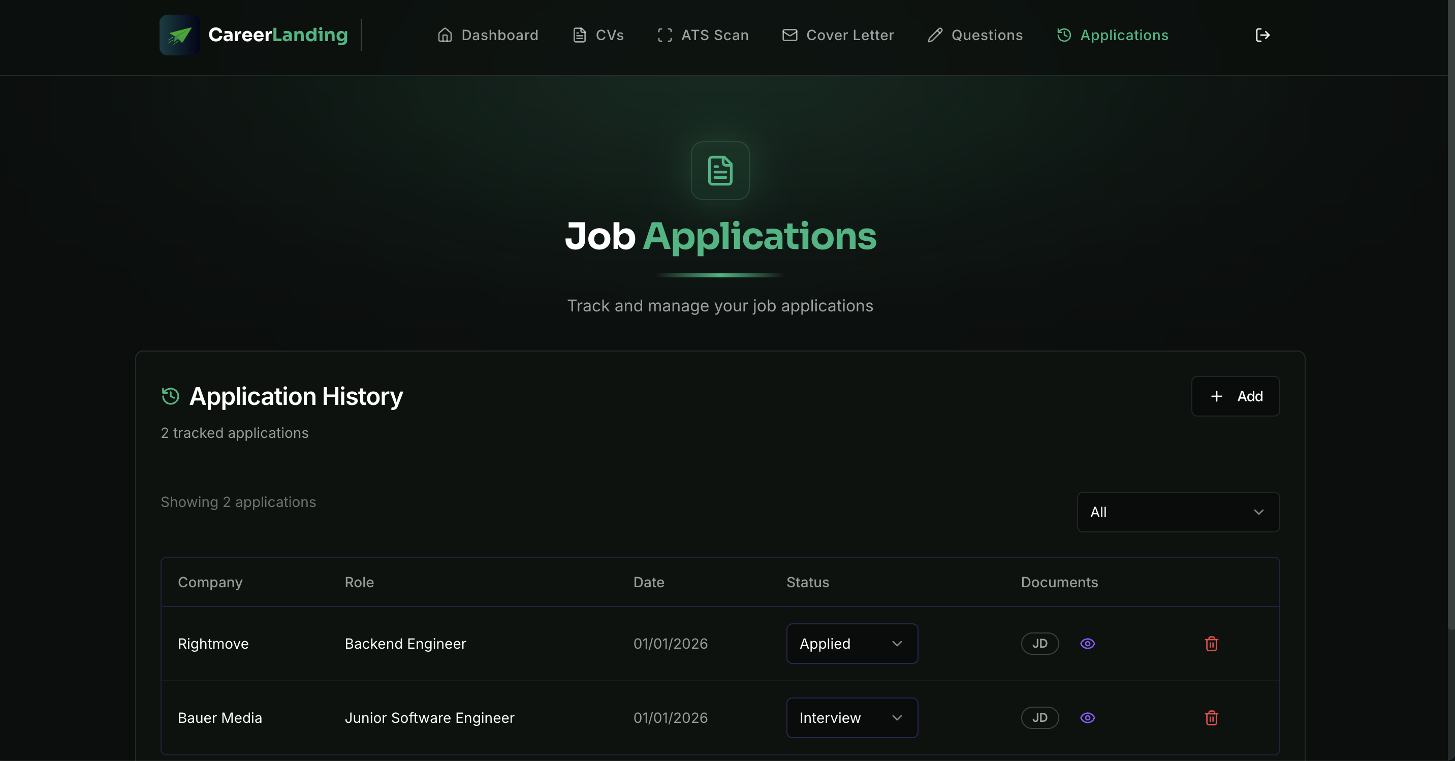 CareerLanding screenshot 7