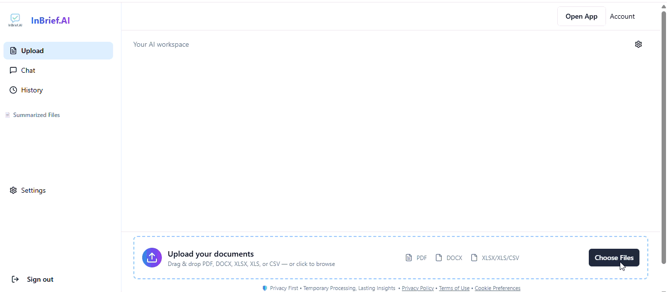 InBrief screenshot 7