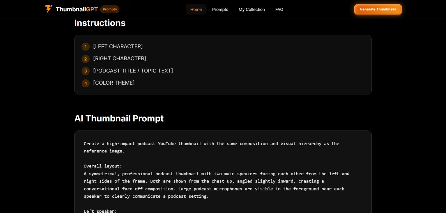 ThumbnailGPT Prompts screenshot 4