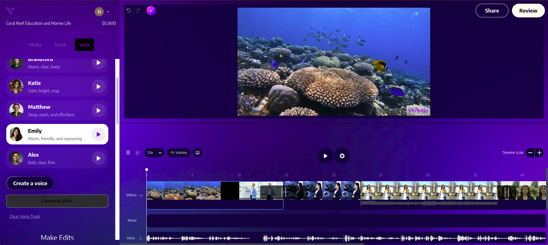 Verbolo - Video editor Beta launch screenshot 7
