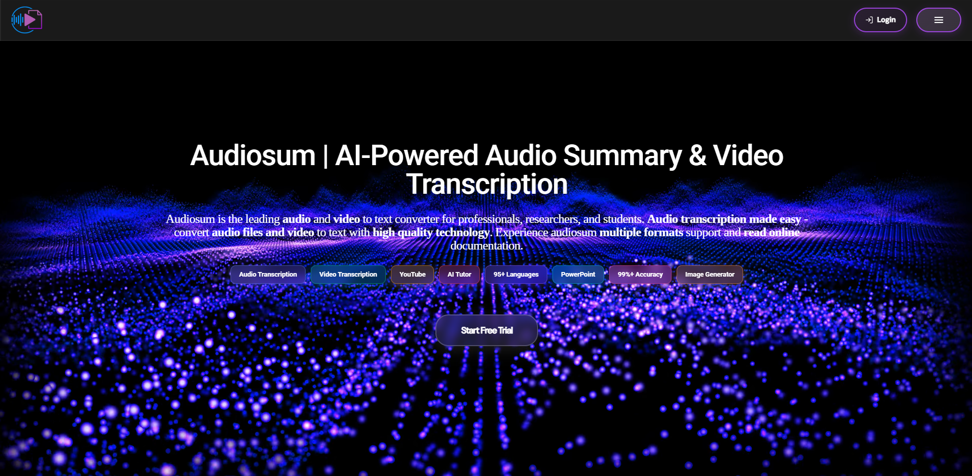 Audiosum screenshot 2